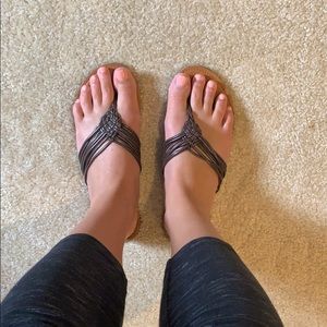 Charlotte Russe flip flops - 7.5